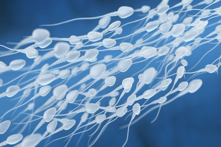 Des spermatozoïdes présents dans le sperme