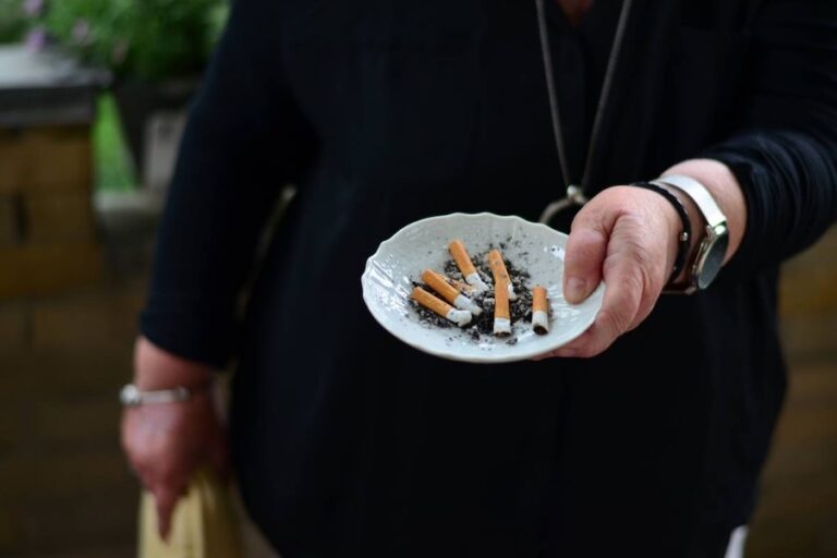 Fumeur souhaitant réaliser un sevrage tabagique