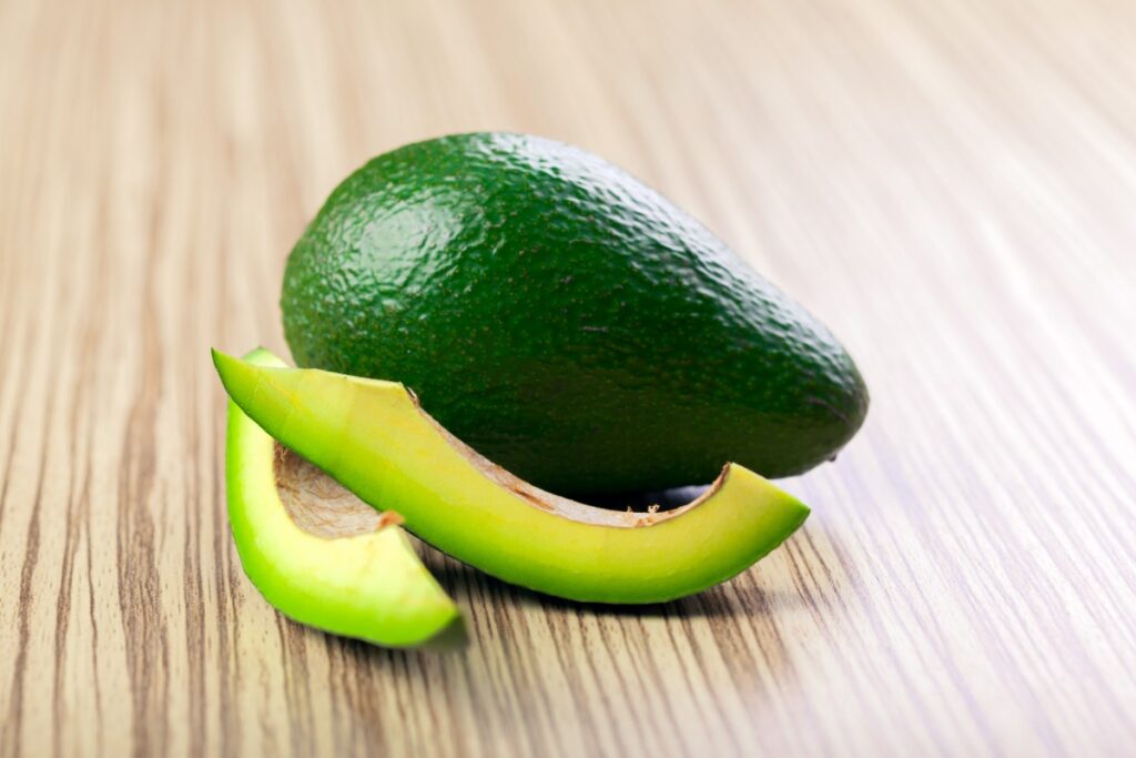 Un avocat riche en vitamine E