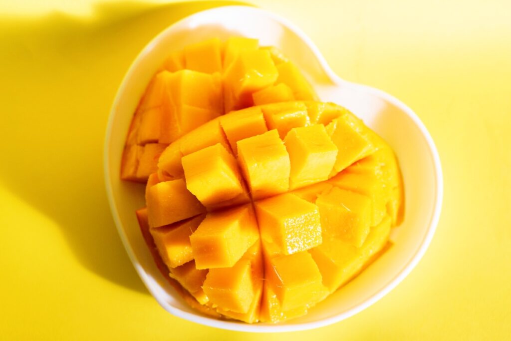 La mangue est riche en vitamine A